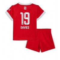 Bayern Munich Alphonso Davies #19 Fotballklær Hjemmedraktsett Barn 2022-23 Kortermet (+ korte bukser)